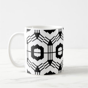 Mug Motif sans soudure. arrière - plan géométrique vin