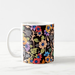 Mug motif sans soudure. ornement fleuri islamique clas