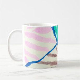 Mug motif sans soudure vintage avec éléments Halloween