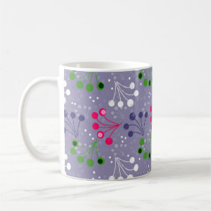 Mug Motif simple de baie multicolore rétro années soix