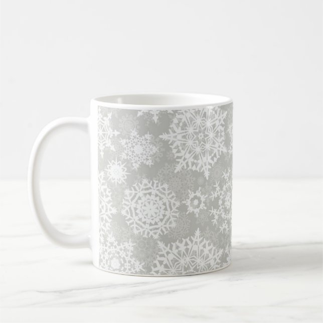 Mug Motif Snowflake (Gauche)