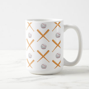 Mug Motif sportif de baseball Batup