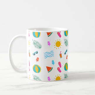 Mug Motif Summer Beach