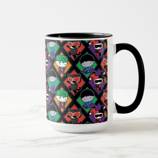 Mug Motif vainqueur de la Ligue de Justice de Chibi (Droite)