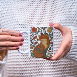 Mug Motif Woodland Grace Fox en fleurs