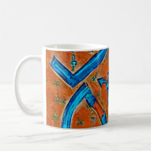Mug Motifs berbères amazigh, signes et symboles abstra
