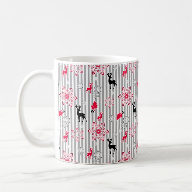 Mug Motifs de Noël (Gauche)