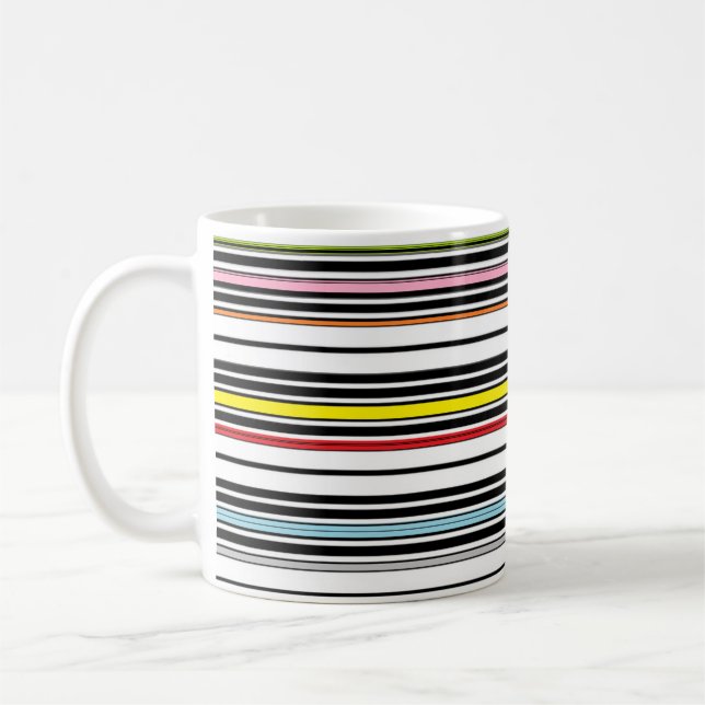 Mug Motifs multibandes (Gauche)
