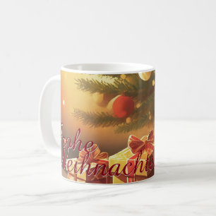 Mug Motiv, mit Geschenken unterm Weihnachtsbaum 37016