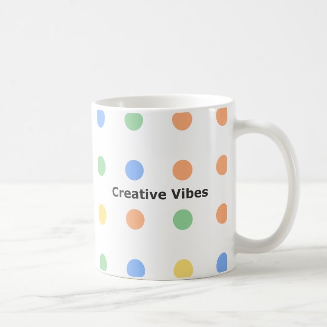 Mug Motivation Creative Vibes (Droite)