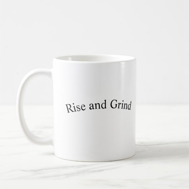 Mug Motivation de la montée et de la montée (Gauche)