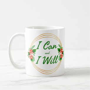 Mug Motivation gracieuse mots pour le travail