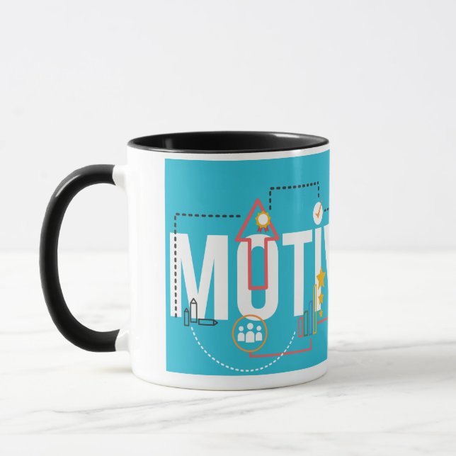 Mug Motivation – Modern Minimalist Typography Design (Gauche)