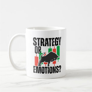 Mug Motivation pour le trading Marché haussier Str