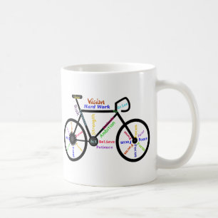 Mug Motivational Bike, Cycle, Vélo, Mots Sport