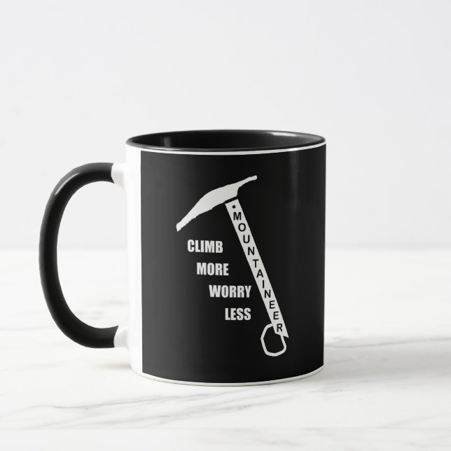 Mug Motivational escalade escalade en disant (Gauche)