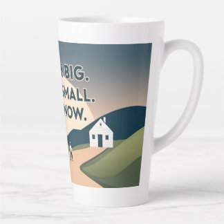 Mug Motivationnel - Dream Big. Commencez Petit. Ag