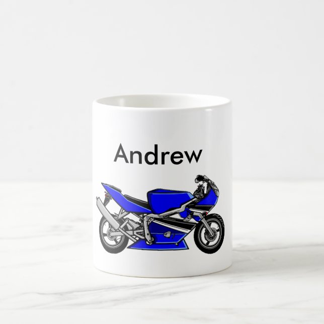 Mug Moto bleu (Centre)