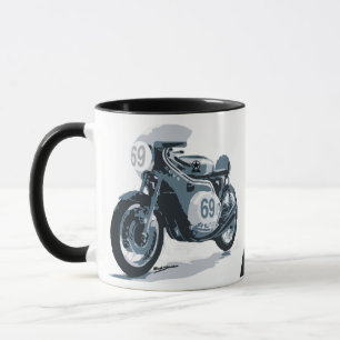 Mug Moto de classique de coureur de café