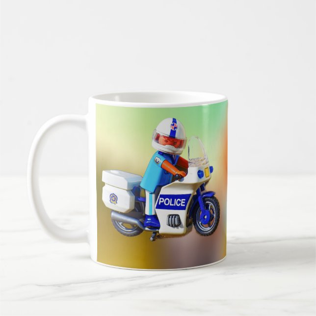 Mug moto de la police (Gauche)