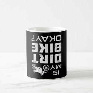 Mug Motocross Biker Dirt Bike Motorcycle Funny Cadeau
