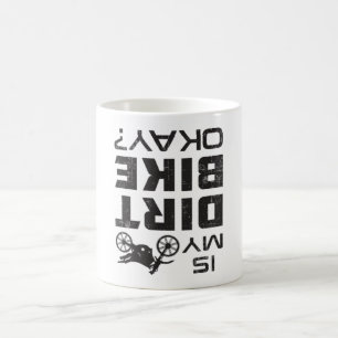 Mug Motocross Dirt Bike Motorcycle Drôle Idée cadeau