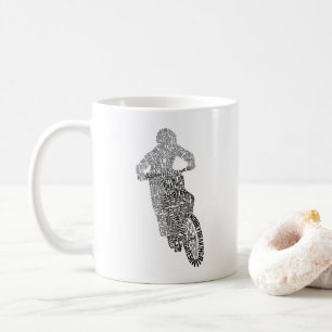 Mug Motocross Off Road Motorcycle Moto Art
