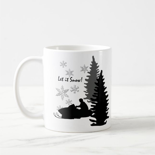 Mug Motoneige Laisser neiger (Gauche)
