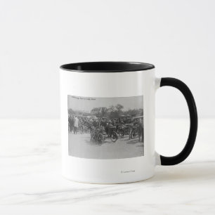 Mug Motos réquisitionnées, photographie de Paris