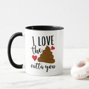 Mug Mots drôles d'amour de dunette