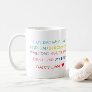 Mug Mots et photo pleins de couleurs