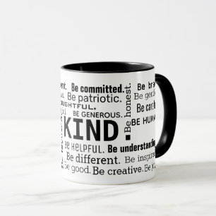 Mug Mots inspirants Word Cloud