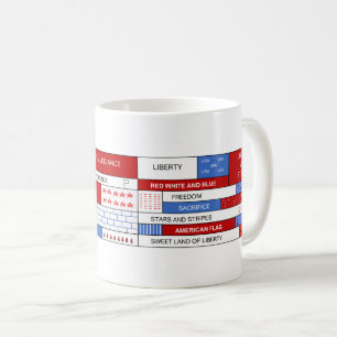 Mug Mots patriotiques des Etats-Unis