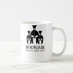 Mug Mots triples de menace de MOLON LABE