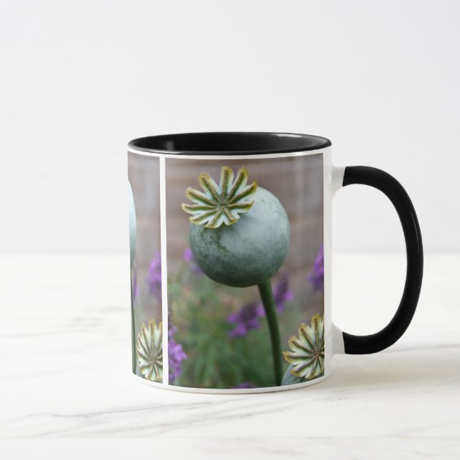 Mug Mouche florale de la tête de semence (Droite)