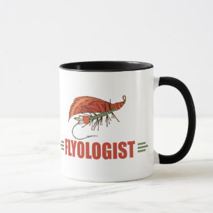 Mug Mouches humoristiques, pêche à la mouche