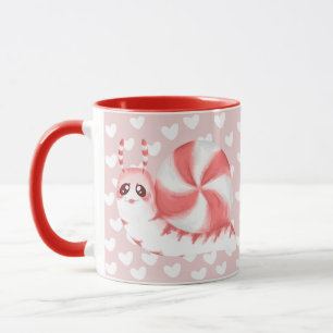 Mug Moug d'escargot de menthe rouge