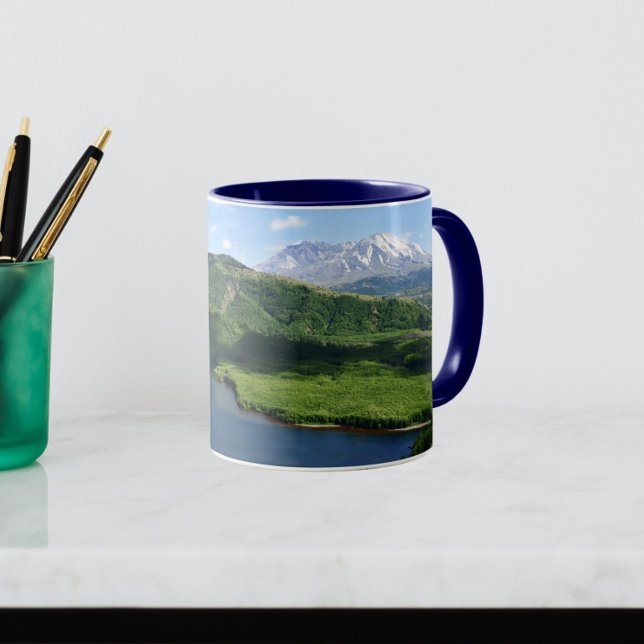 Mug Mount St Helens Coldwater Lake Scenic Landscape (In Situ)