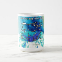 Mug MountainFire Media Blue Volcano sur un