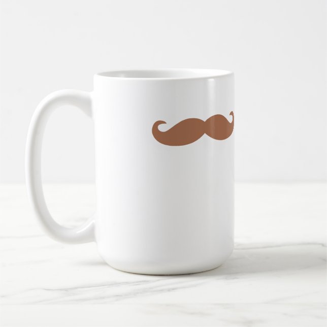 Mug moustache simple (Gauche)