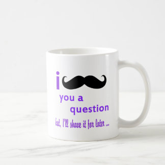 Mug Moustache vous un modèle de Qpc de question