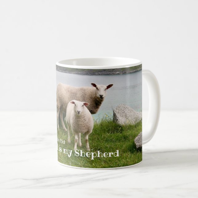 Mug Mouton et agneau (Devant droit)