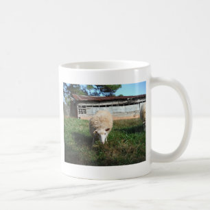Mug Moutons blancs sur la ferme