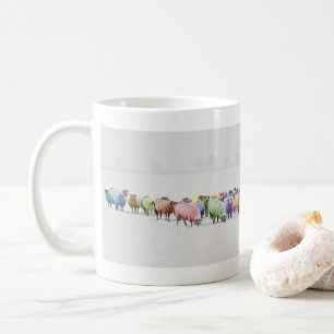 Mug Moutons de beaucoup de couleurs