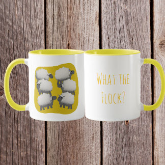 Mug Moutons drôles « Mais qu'est-ce que le troupeau ?