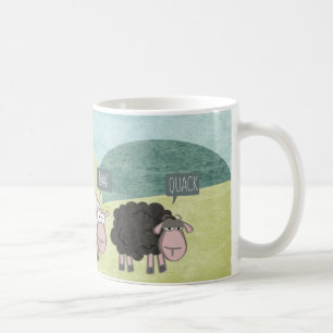 Mug Moutons mignons de rebelle d'amusement