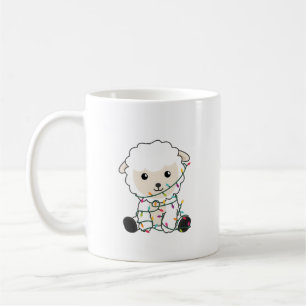 Mug Moutons Noël Neige Animaux d'hiver Moutons