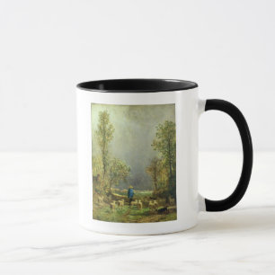 Mug Moutons observant une tempête