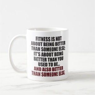 Mug MOYENNE - Exercice de musculation Motivationnel