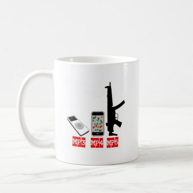 MUG MP3 MP4 MP5 (Gauche)